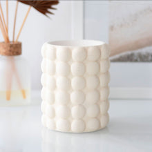 Load image into Gallery viewer, Cream Speckle Bubble Oil Burner

