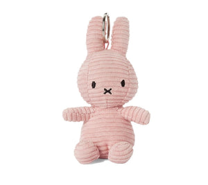 Miffy Eco Corduroy Keyring Pink