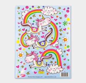 Letter Writing Set Wallet - Magical Unicorn