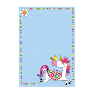 Letter Writing Set Wallet - Magical Unicorn