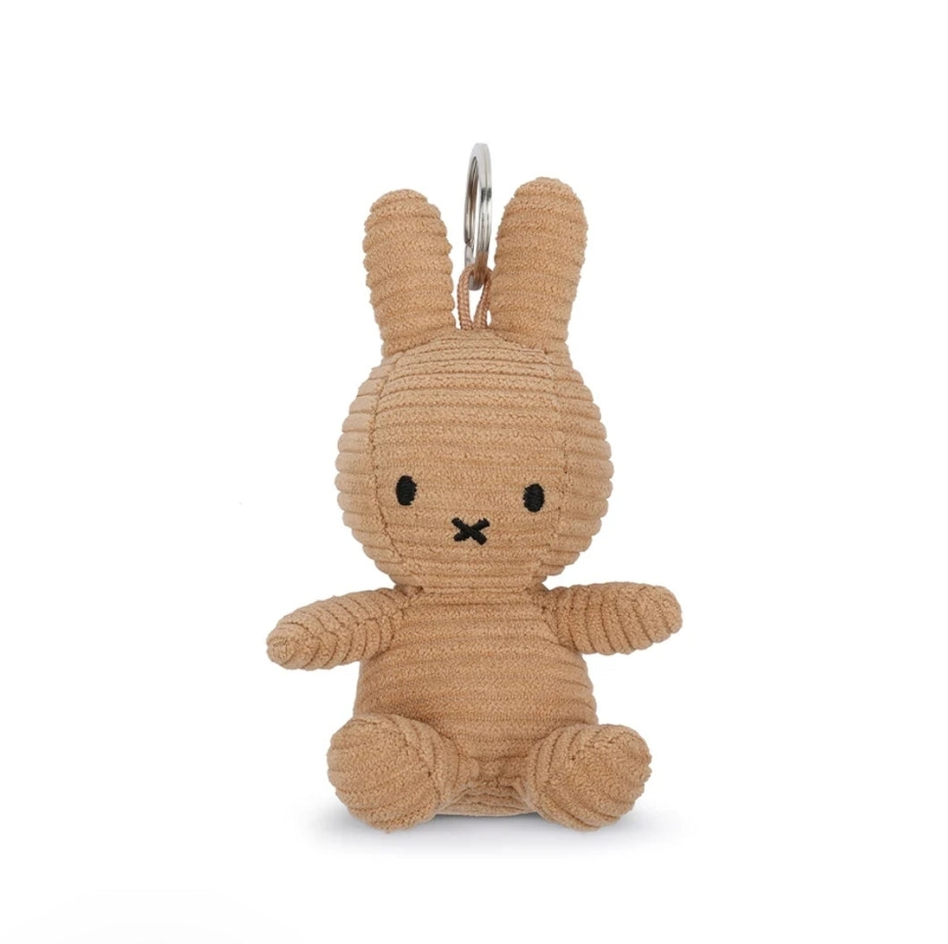 Miffy Eco Corduroy Keyring Beige