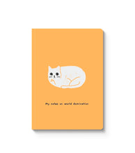 Load image into Gallery viewer, World Domination Paperback Notebook
