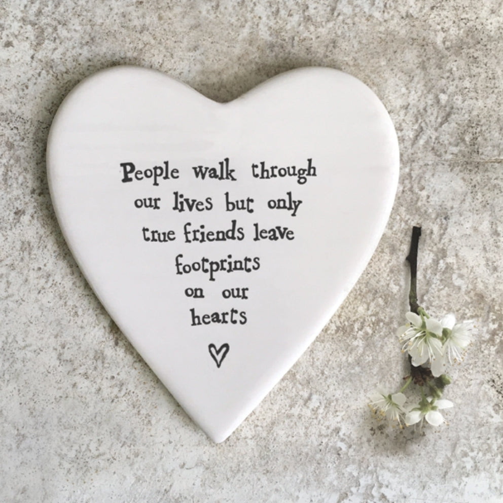 88 Porcelain Coaster - People Walk