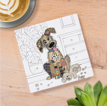 Load image into Gallery viewer, Bug Art Murphy Mutt Coaster
