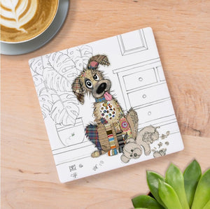 Bug Art Murphy Mutt Coaster