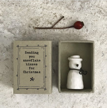 Load image into Gallery viewer, 5648 Matchbox - Snowman
