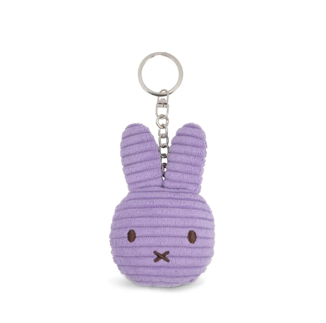 Miffy Eco Corduroy Keyring Lilac