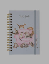Load image into Gallery viewer, Wrendale Designs 'Cattitude' Cat Notebook
