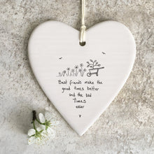 Load image into Gallery viewer, 6211 Wobbly Round Heart - Best Friends
