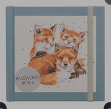 Load image into Gallery viewer, Wrendale Designs 'Snug as a Cub' Fox Password Book
