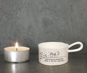 5709 Anything Is Possible Tealight Holder