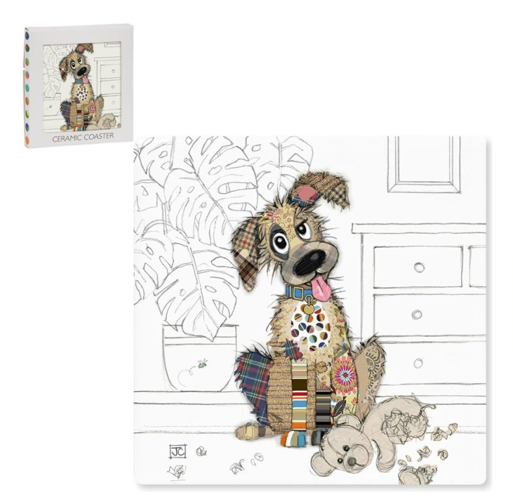 Bug Art Murphy Mutt Coaster