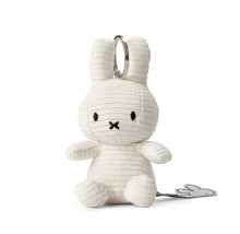 Load image into Gallery viewer, Miffy Eco Corduroy Keyring Offwhite
