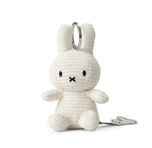 Miffy Eco Corduroy Keyring Offwhite
