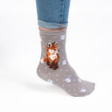 Load image into Gallery viewer, Wrendale Designs &#39;Born to be Wild&#39; Fox Socks
