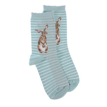 Load image into Gallery viewer, Wrendale Designs 'Hare and the Bee' Socks
