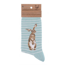 Load image into Gallery viewer, Wrendale Designs 'Hare and the Bee' Socks
