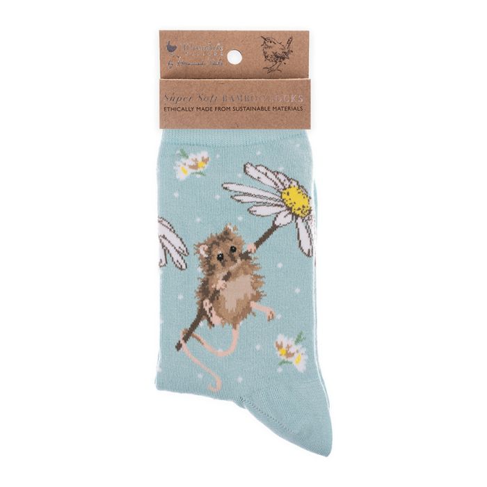 Wrendale Designs 'Oops a Daisy' Mouse Socks