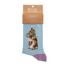 Load image into Gallery viewer, Wrendale Designs 'Head Clover Heels' Socks
