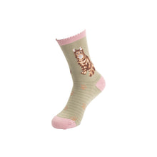 Load image into Gallery viewer, Wrendale Designs 'Feline Fabulous' Cat Socks
