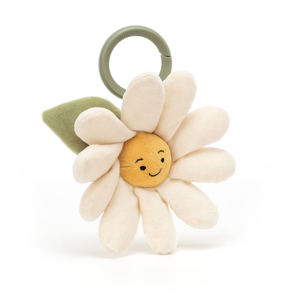 Jellycat - Fleury Daisy Jitter - Baby pull toy - new for 2021
