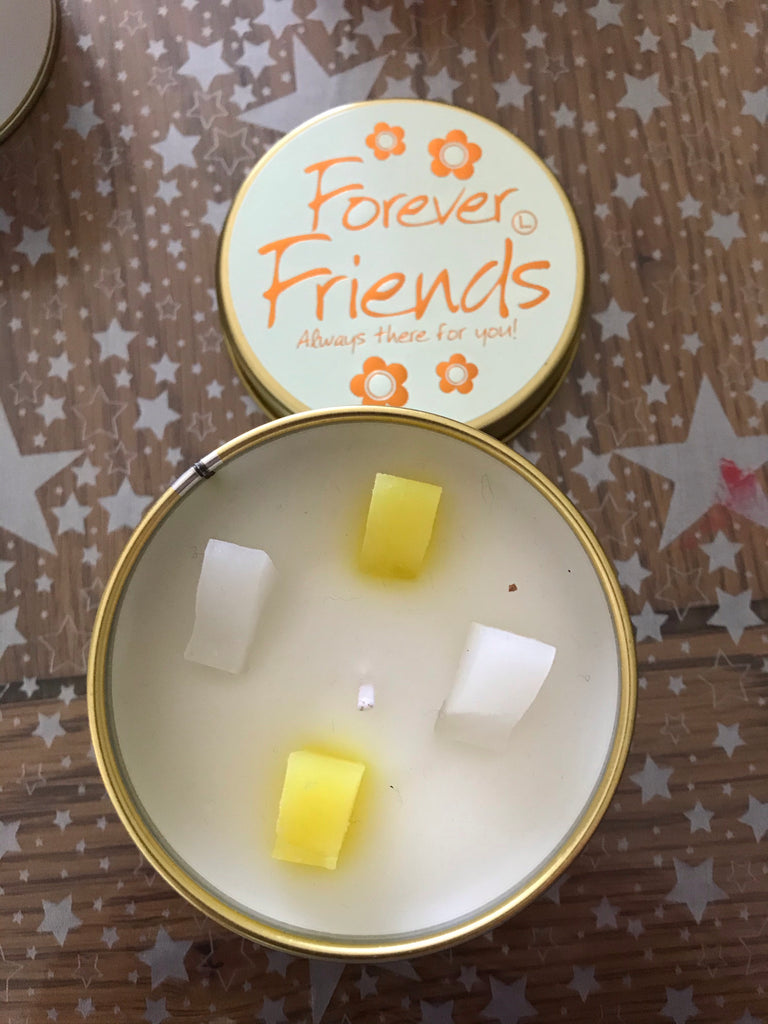 Forever Friends - lily flame tin candle