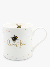 Load image into Gallery viewer, Queen Bee Porcelain Mug - Belly Button designs
