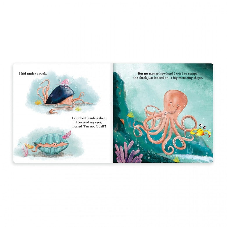 Jellycat Books - The Fearless Octopus no