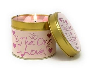 Lily Flame Candle - To the one I Love