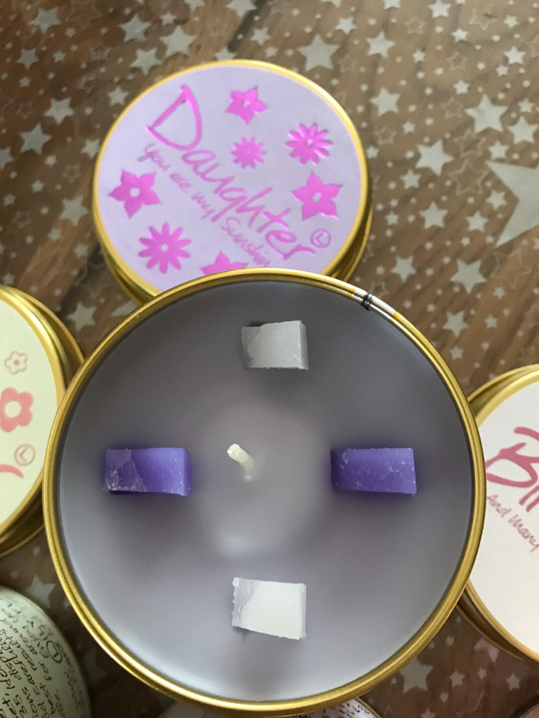 Daughter - You are my sunshine candle by Lily Flame