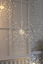 Load image into Gallery viewer, Silver starburst light
