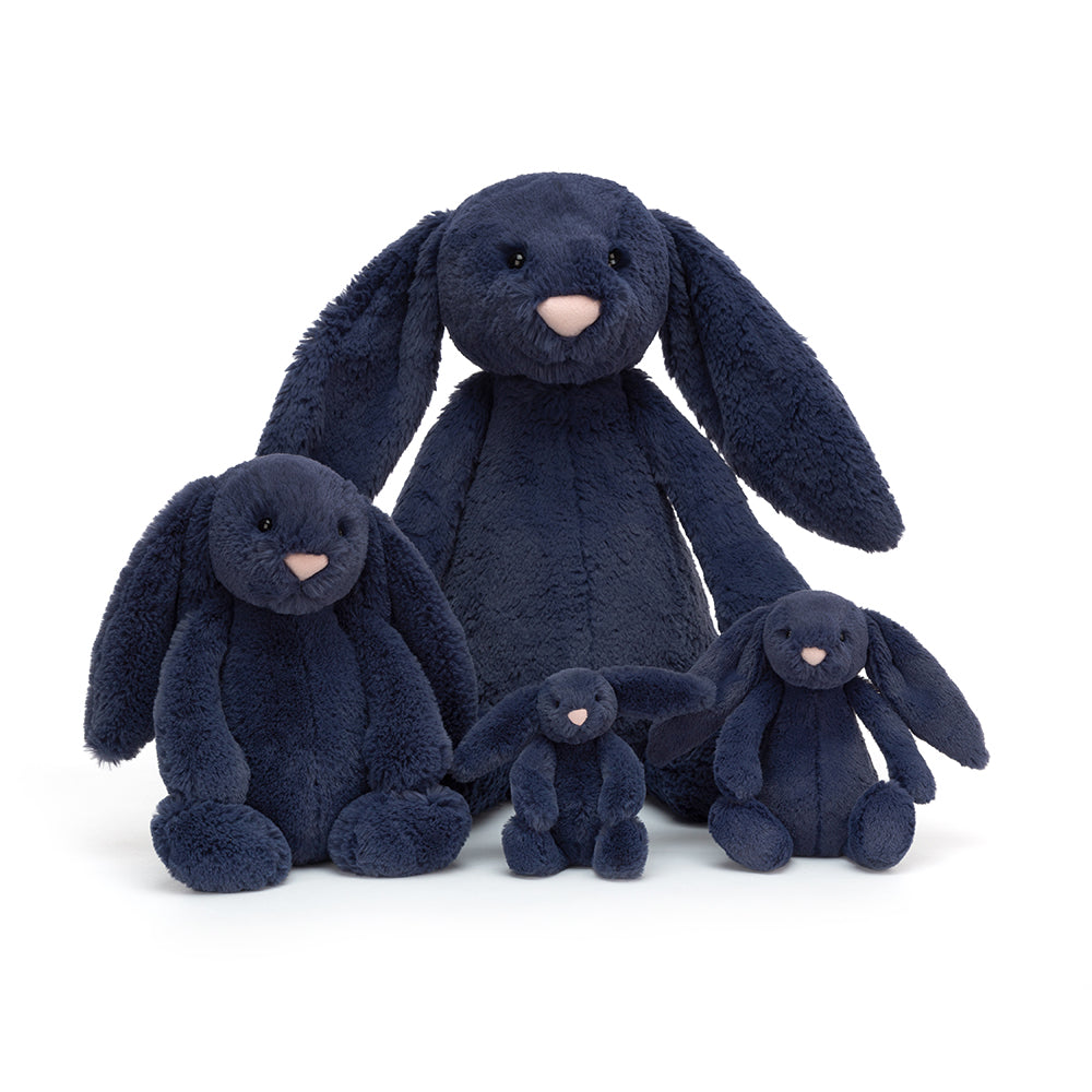 Jellycat soft toy  - Bashful bunny Navy