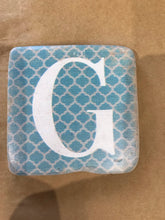 Load image into Gallery viewer, Alphabet coasters - ceramic - gifts
