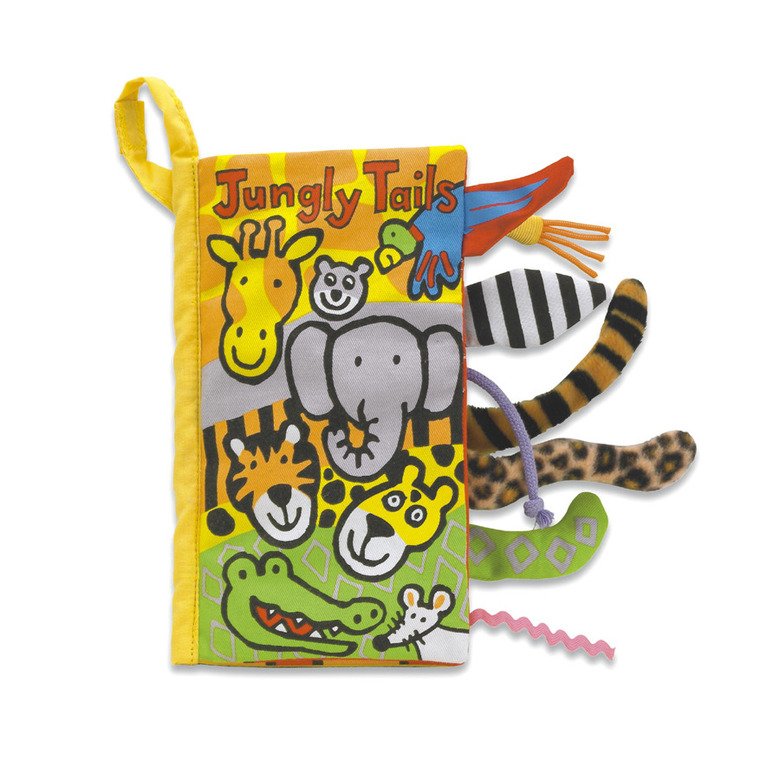 Jellycat - Little Jellycat Tails JUNGLY book