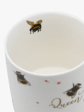 Load image into Gallery viewer, Queen Bee Porcelain Mug - Belly Button designs
