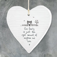 Load image into Gallery viewer, 6209 Wobbly Round Heart - Our Family
