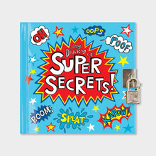 Load image into Gallery viewer, SD33 Lockable Secret Diary - Super Hero
