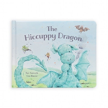 The Hiccupy Dragon book - Jellycat
