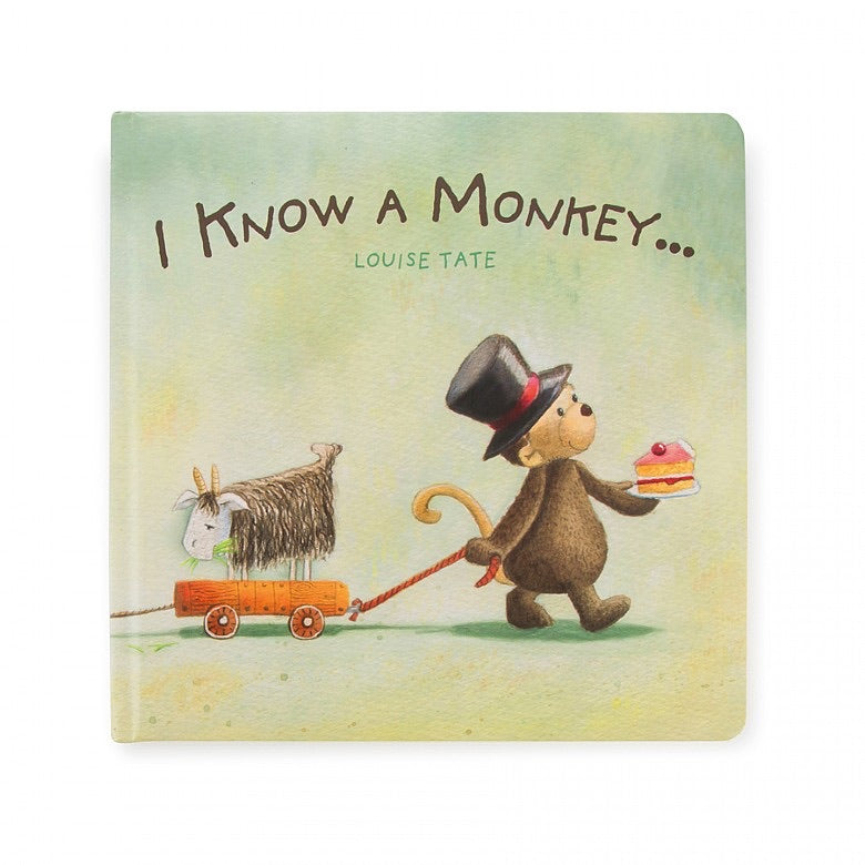 Jellycat Books - I Know a Monkey