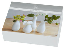 Load image into Gallery viewer, Rader Designs - White porcelain mini vases
